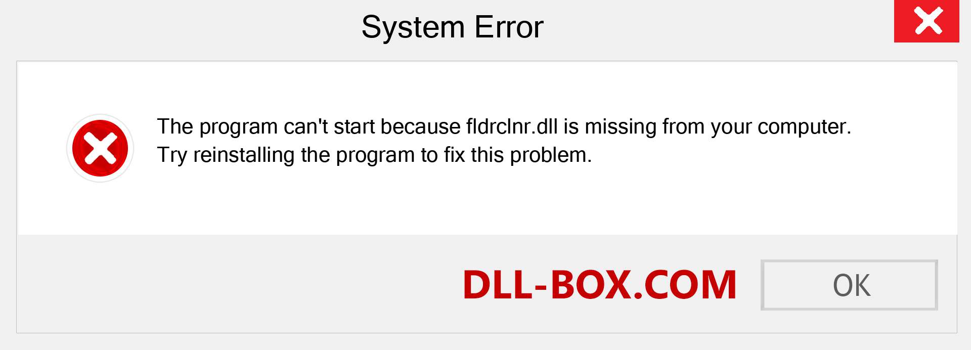  fldrclnr.dll file is missing?. Download for Windows 7, 8, 10 - Fix  fldrclnr dll Missing Error on Windows, photos, images
